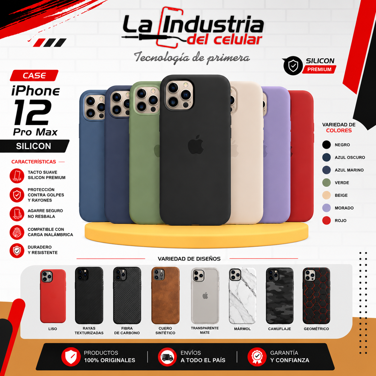 Apple case iPhone 12 pro max silicon 1033