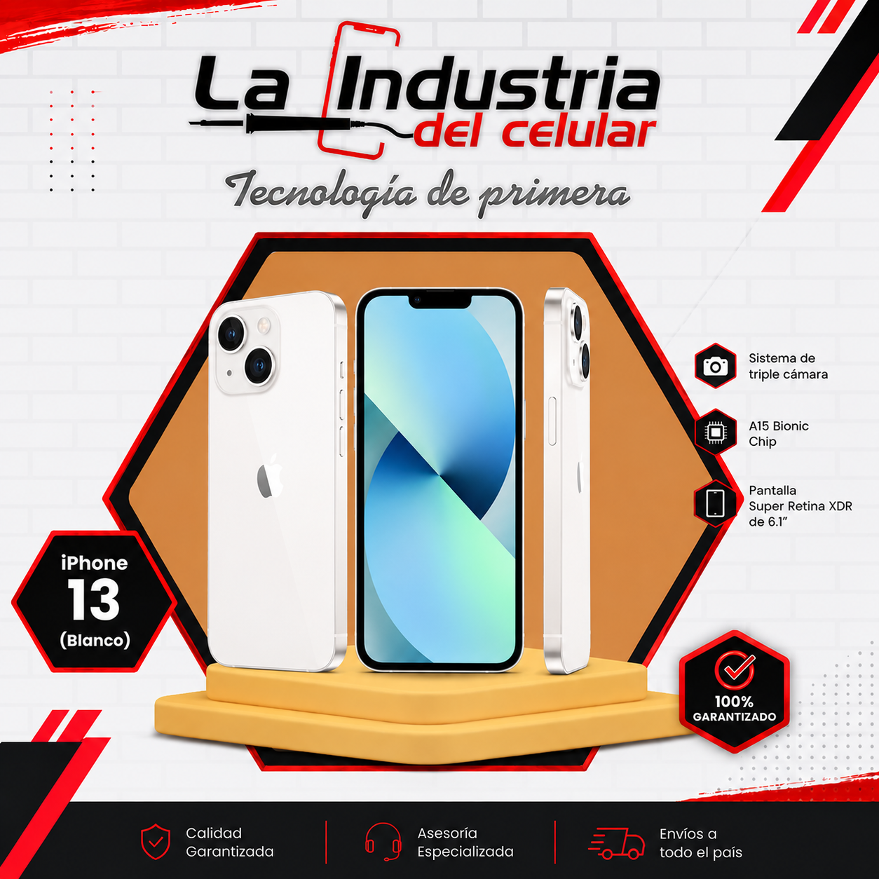 Apple iPhone 14 Blanco · 256GB